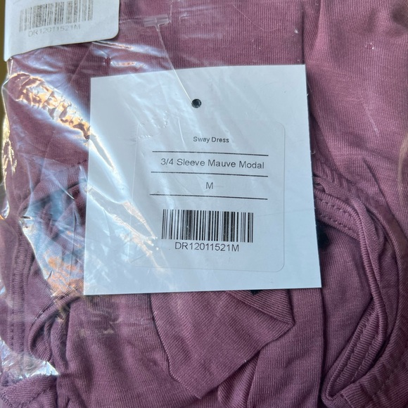 SWAY DRESS (color: MAUVE) by AGNES & DORA, SIZE MEDIUM - Picture 2 of 3